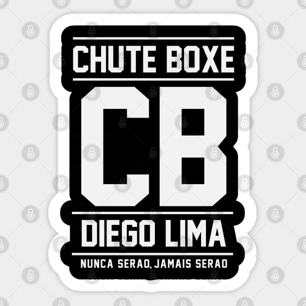 Chute Boxe Diego Lima Charles Oliveira Sticker by cagerepubliq